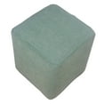 thumbnail image 3 of yuksok Rectangular Extendable Ottoman Slipcover Footstool Cover Thick Protector Checked 03Green, 3 of 6