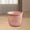Pink, variant on RKSTN Portable Laundry Basket, Plastic Clothes Hamper with Handle Hollow Out Dirty Clothes Basket Ventilated Round Storage Bin Sundries Organizer for Bathroom Bedroom