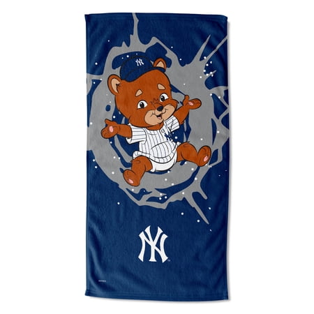 The Northwest Group New York Yankees 30 x 60 Mascot Printed Beach Towel