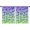 Gradient Color Butterfly, variant on Blackout Kids Curtains,Green Blue Butterfly Pink Purple Pattern Childrens Insulated Curtains Set Of 2,Bedroom Essentials,Toddler Room Decor 42"x54"