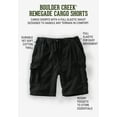 thumbnail image 4 of Boulder Creek By Kingsize Men's Big & Tall  Renegade 9" Full Elastic Waist Cargo Shorts, 4 of 5