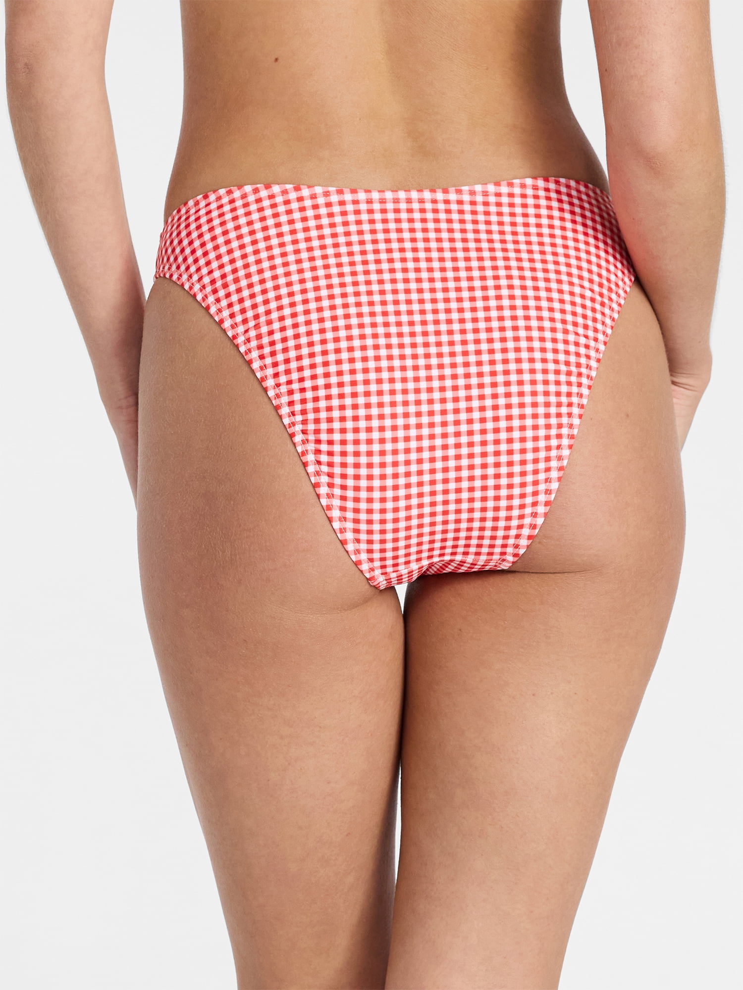 No Boundaries High Leg Bikini Bottoms, Women's XXS-XXL