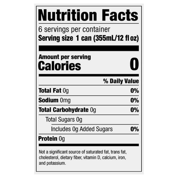 Clearly Canadian Zero Sugar Country Raspberry Sparkling Water Beverage 6 - 12 fl oz Cans