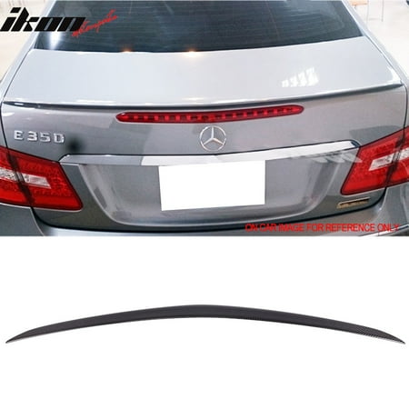 - Fits 10-16 Benz C207 E-class 2Dr Carbon Fiber Trunk Spoiler (CF)