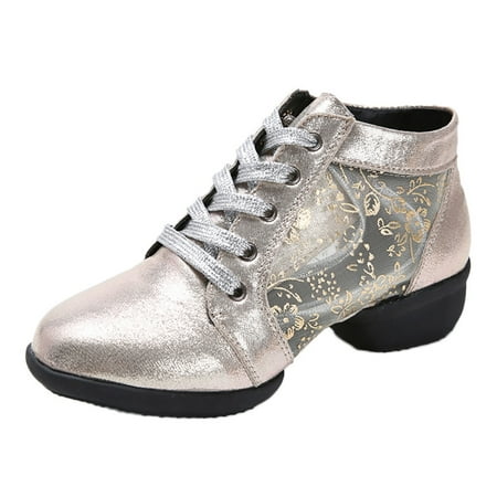 

Ladies Casual Comfortable Dance Sandals Women Rubber Shoes for Womens Latin Flat Sandals for Women Dance Shoes Heeled Ballroom Womens Wide Sandals Salsa Tango Party Sequin Dance Shoes