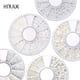 thumbnail image 2 of HNUIX, tamaños variados, puntas para decoración de uñas blancas, medias perlas, cuentas 3d para uñas, decoración de diamantes de imitación, suministro de manicura para salón de belleza DIY Tan Jianjun unisex, 2 of 2