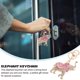 thumbnail image 3 of AURARMLET Llavero Elefante Con Y Aleación Duradera Para Llaves Y Accesorios, 3 of 7