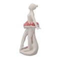 thumbnail image 2 of Estatuilla de bailarina para niña, figura de bailarina de Ballet, estatua artística, escultura, decoración del hogar, escritorio, estantería, adorno, 2 of 10