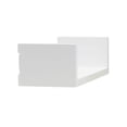 thumbnail image 4 of MELANNCO Floating U Shelves Set of 3, White, 4 of 8