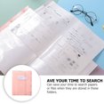 thumbnail image 4 of MLINS  Paper Organizer Folder Multi Pocket Office Folders Multi-layer File Travel Pink, 4 of 8
