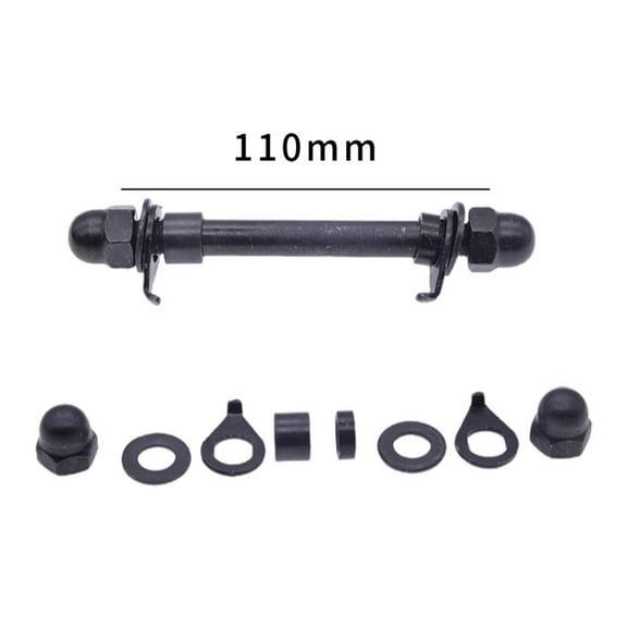 10Mm Hub Axle Hub Axle Bicycle Bicycle Wheel For Fat E Bike Hub Axle Rear Solid Spindle Steel 2023 New New Style