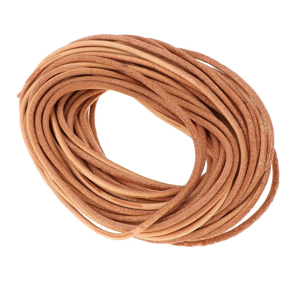 10 Meters Leather Cord For Making, Crafting, Sewing, Knotting 5mm