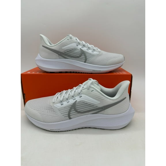 Nike Air Zoom Pegasus 39 Women's size 11.5 Men's size 10 White Grey  DH4072 100