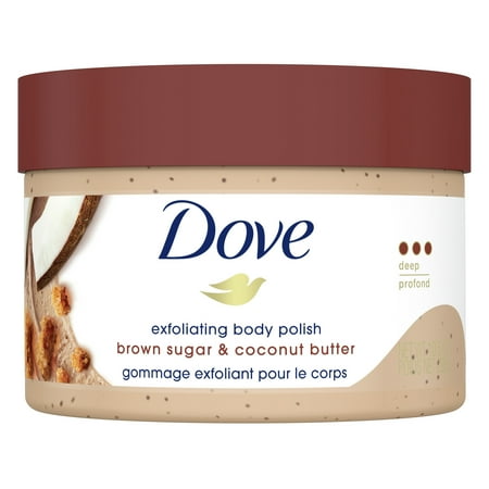 Dove Brown Sugar &#38; Coconut Butter Exfoliating Body Scrub - 10.5 oz