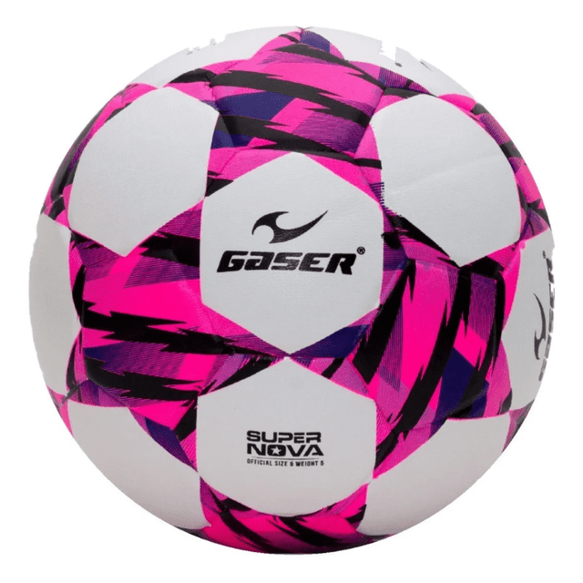 Gaser Balón Futbol Original 5 Super Nova Mate Soccer (Rosa) GASER Super Nova Mate