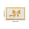 thumbnail image 3 of Antqov Bow Bath Mat 16x24" Cute Non Slip Bedroom Rug Soft Absorbent Bath Rug for Bedroom Bathroom Home Floor, 3 of 6