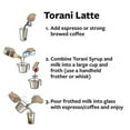 thumbnail image 2 of Torani Sugar Free French Vanilla Syrup, Zero Calorie, Authentic Coffeehouse Bottled Syrup, 12.7 oz, 2 of 5