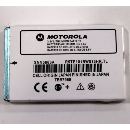 Motorola SNN5683A 3.6V Lithium Ion Battery for V260 V262 V265 price history on PriceWatchPro