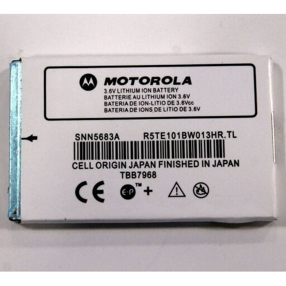 Motorola SNN5683A 3.6V Lithium Ion Battery for V260 V262 V265