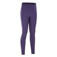 thumbnail image 1 of Pantalones de yoga nude agradables para la piel con cintura alta, que levantan el abdomen y los glúteos, ejercicios elásticos, pantalones de mujer de corte ajustado, 1 of 6