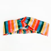 Packed Party "Don't Get It Twisted" Striped Crepe Hair Wrap