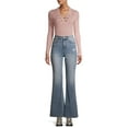 thumbnail image 2 of No Boundaries Juniors' Curvy Ultra High Rise Flare Jeans, 2 of 6