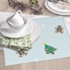 thumbnail image 4 of Alfombrilla de secado de platos con diseño de feliz Navidad para encimera de cocina, alfombrilla de microfibra para platos, almohadilla de drenaje de rápida absorción, 4 of 7