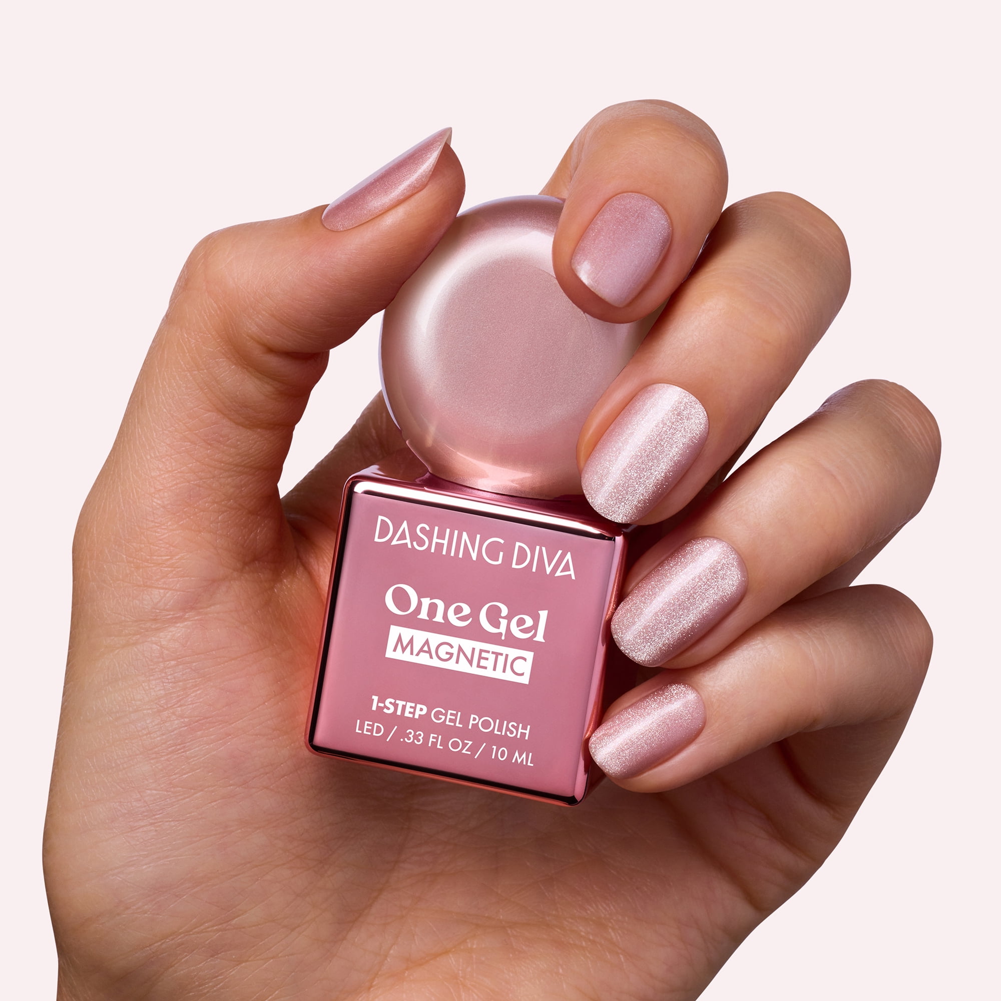 Dashing Diva One Gel Magnetic, Gel Nail Polish, Mitten, 1 10ml / 0.33 fl oz