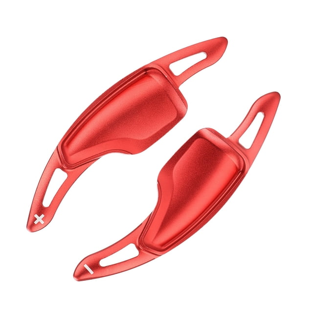 Steering Wheel Shifter Paddle, Red Steering Wheel Shifter Extension Corrosion Resistant Oxidation Resistance for Car