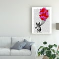 thumbnail image 3 of Trademark Fine Art 'Boston Terrier And Balloons' Canvas Art by Fab Funky, 3 of 3