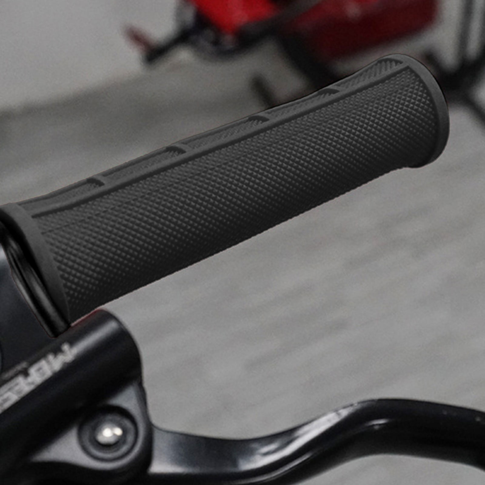 BlueSunshine Poignées Ergonomiques En Caoutchouc Pour Guidon De Vélo Avec Design Profilé Antidérapant Et Anneaux Intérieurs En Alliage D'aluminium (bleu