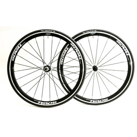 Oval Concepts 535 700c Carbon / Alloy Road Bike Wheelset + Tires Campagnolo (Best Carbon Road Bike Wheels)