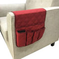 thumbnail image 6 of Dalrosia 5 Pockets Remote Control Holder, Magazine Rack, Space Saver Organizer, Draped Over Sofa, Couch, Recliner Armrest, 6 of 7