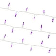thumbnail image 4 of (3 pack) 50-Count Purple LED Mini Christmas Lights with White Wire, 11', Holiday Time, 4 of 7