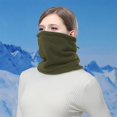thumbnail image 3 of Polyester Protection Faciale Cyclisme Chauffe-Nuque Coupe-Vent Hiver Extérieur Moto 3-en-1 Multifonction Peluche Chapeau Protection Faciale Cyclisme, 3 of 8