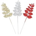 thumbnail image 4 of Nvzi Guirnalda de hojas artificiales para árbol de Navidad, decoración colgante para boda, color dorado, 4 of 5