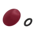 thumbnail image 1 of Botón de obturador de cámara Uxcell, botón de liberación de obturador de superficie convexa, botones de cámara de cobre puro color rojo oscuro, 1 of 7