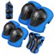 thumbnail image 1 of Almohadillas para patines para niños, 6 uds., rodilleras ajustables para niños, coderas, muñequeras, conjunto de equipo de protección oso de fresa  Electrónica, 1 of 4