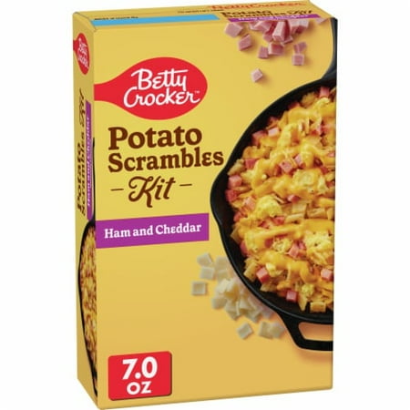 2X-Betty Crocker Ham and Cheddar Potato Scrambles Kit - 7 oz