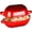 Red, variant on TLGREEN 2.5qt Enameled Cast Iron Dutch Oven for  Bread Baking, Oven Safe Dutch Oven Pot with Lid, Non-Stick Bread Oven Pot, Easy Cleaning, Red