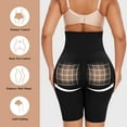 thumbnail image 2 of Vaslanda 2 Packs Tummy Control Shapewear Shorts Faja Body Shaper for Women High-Waisted Thigh Slimming, 2 of 7