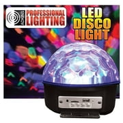 LED Disco Light - Bluetooth - USB - Internal Speakers - Play music and watch the Disco Lights - Novelity Lighting