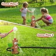 thumbnail image 5 of Edunwind Water Sprinkler Baseball Toy Set Outdoor Water Play Sprinklers Water Splashing Toy for Kids Outdoor, Summer Backyard Lawn Fun for Boys Girls, 5 of 7