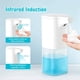 thumbnail image 3 of Dispensador de jabón automático Dispensador de jabón en espuma Eléctrico sin contacto con sensor infrarrojo inteligente, 350 ml, para cocinas de baño, cocina office, hotel, restaurante, blanco Adepaton LL-0364, 3 of 7