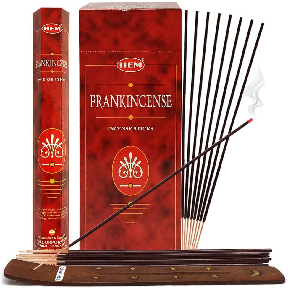 Frankincense-Myrrh Pine Myrrh Hem Christmas Variety Lot 60 Incense Sticks 