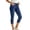C-BU3480, variant on Capri Jeans For Women Stretchy Ripped Row Hem Jeggings Denim Cropped Leggings Casual Summer Versatile Trousers