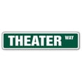 thumbnail image 1 of SignMission SS-Theater 4 x 18 in. Theater Street Sign, 1 of 4