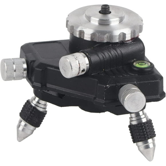 360 Degree Laser Level Tripod,Adapter Standard Aluminum Alloy Tripod Stand Bracket with 1/4" Thread