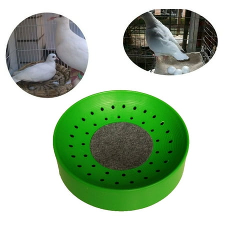 Egg Bowl - Pigeon Supplies Plastic Dehumidification Breeding Bird Egg Basin Nest Bowl Mat