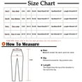 thumbnail image 3 of Idoravan Women's Plus Size Pants Womens Solid Pleated Leather Trousers Tight-Fitting Stretch Leggings Trousers Pants, 3 of 6